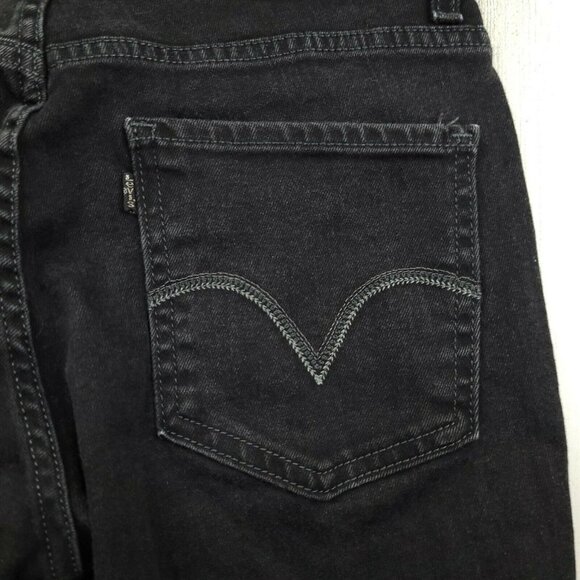 Levi's The Original Jeans Mid Rise Skinny Womens Denim Jeans Size 6s (28x28) - Picture 7 of 11